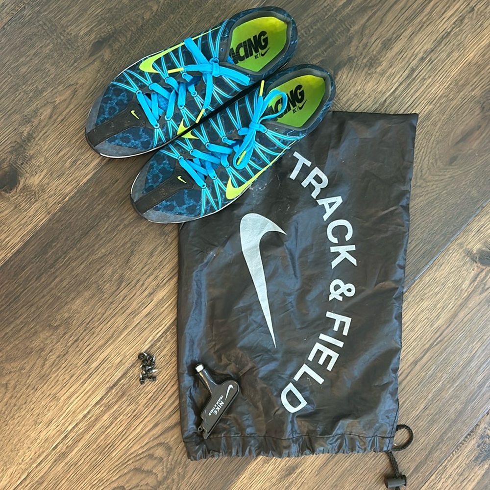 Men’s Nike Racing XC cleats, size 8.5